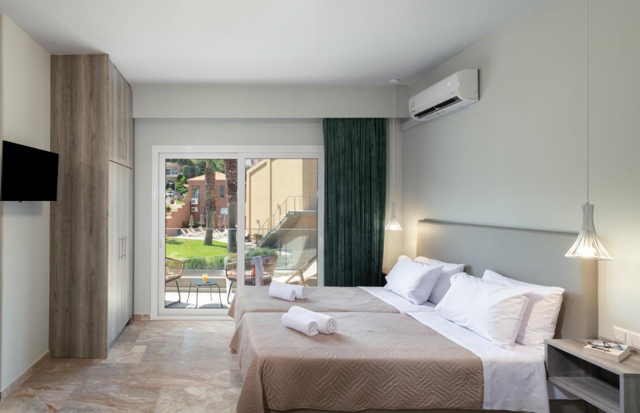 Mk Summer Breeze Luxury Apartments Agia Pelagia Exterior foto